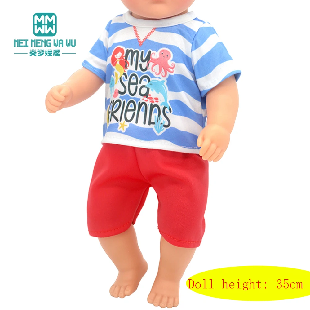 36cm 14inch Doll Clothes Newborn Doll Fashion Sets, Pajamas, Dresses, Dance Dresses, Gown Dresses Girl Gift