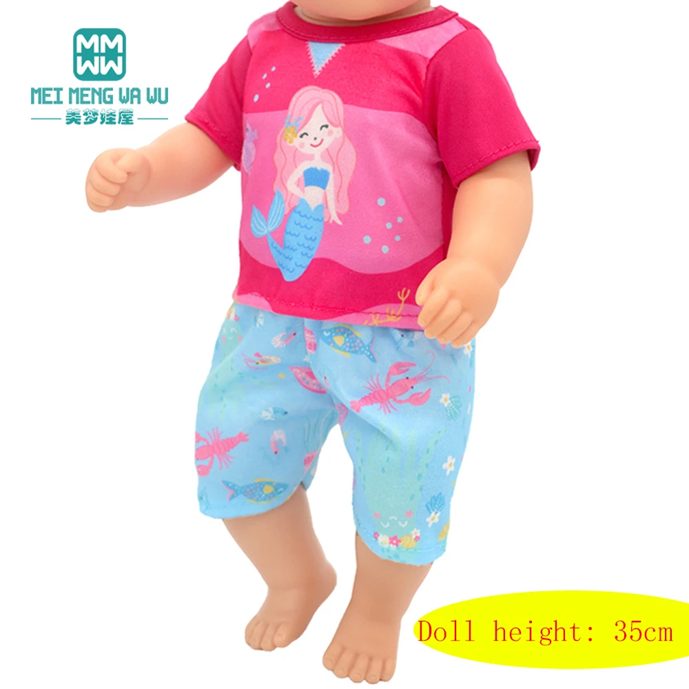 36cm 14inch Doll Clothes Newborn Doll Fashion Sets, Pajamas, Dresses, Dance Dresses, Gown Dresses Girl Gift