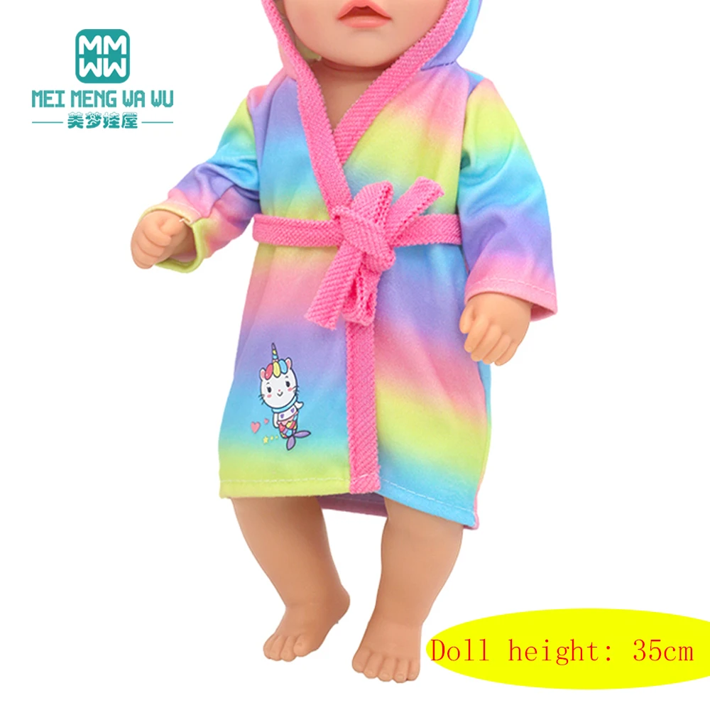 36cm 14inch Doll Clothes Newborn Doll Fashion Sets, Pajamas, Dresses, Dance Dresses, Gown Dresses Girl Gift
