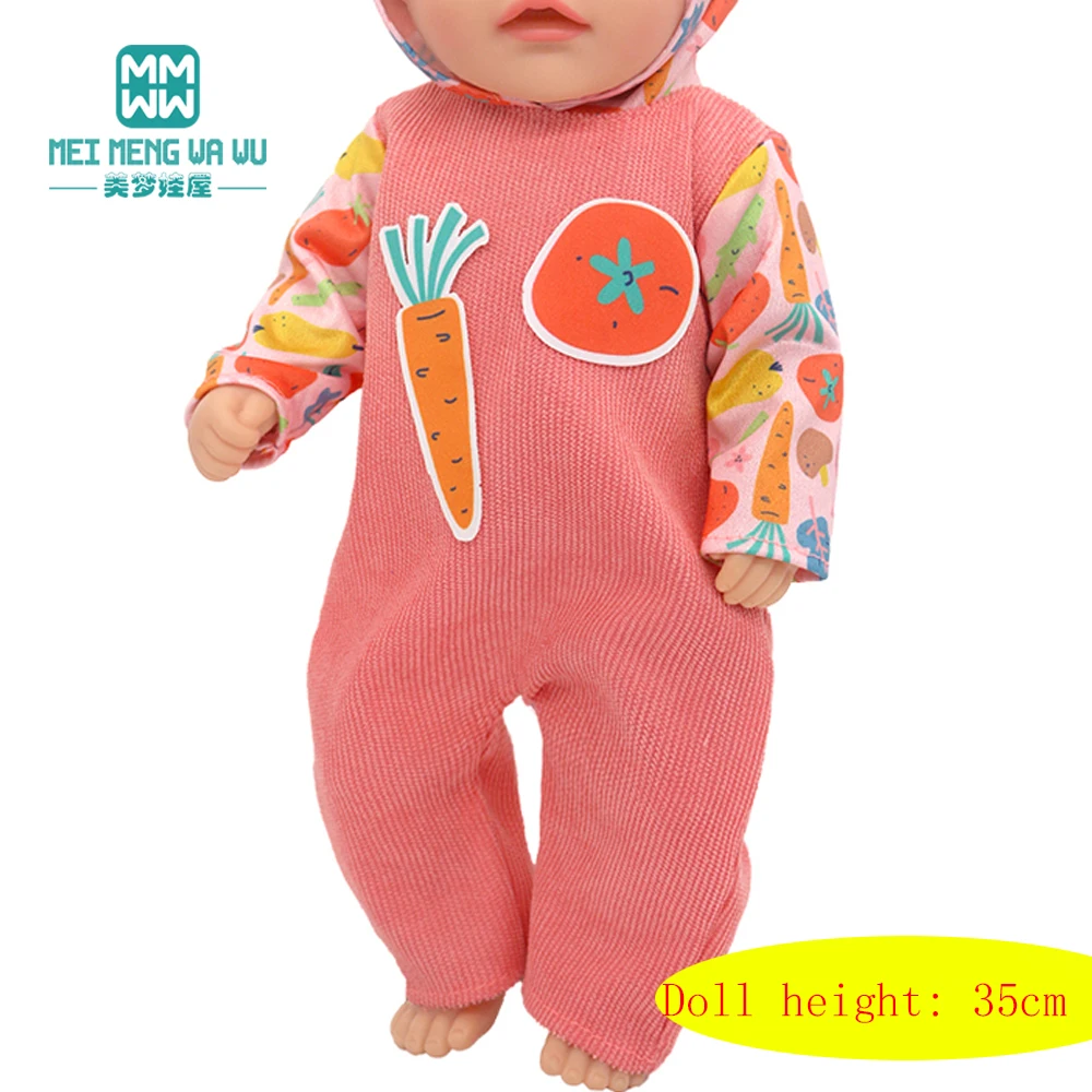36cm 14inch Doll Clothes Newborn Doll Fashion Sets, Pajamas, Dresses, Dance Dresses, Gown Dresses Girl Gift