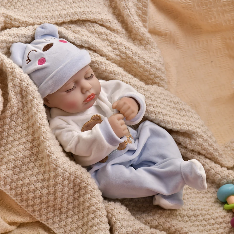16 Inch Reborn Dolls For Cute 40cm Loulou Full Body Soft Vinyl Reborn Doll Lifelike Reborn Doll Toys Realistic Doll Toy For Gift