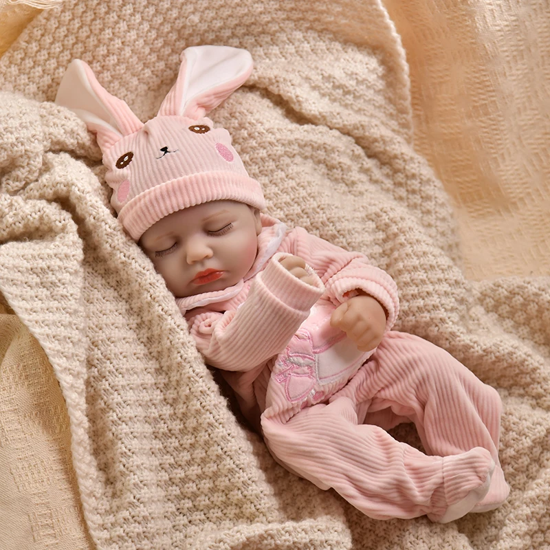 16 Inch Reborn Dolls For Cute 40cm Loulou Full Body Soft Vinyl Reborn Doll Lifelike Reborn Doll Toys Realistic Doll Toy For Gift