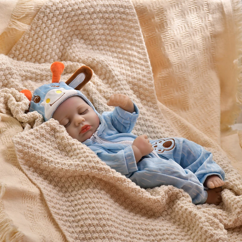 16 Inch Reborn Dolls For Cute 40cm Loulou Full Body Soft Vinyl Reborn Doll Lifelike Reborn Doll Toys Realistic Doll Toy For Gift