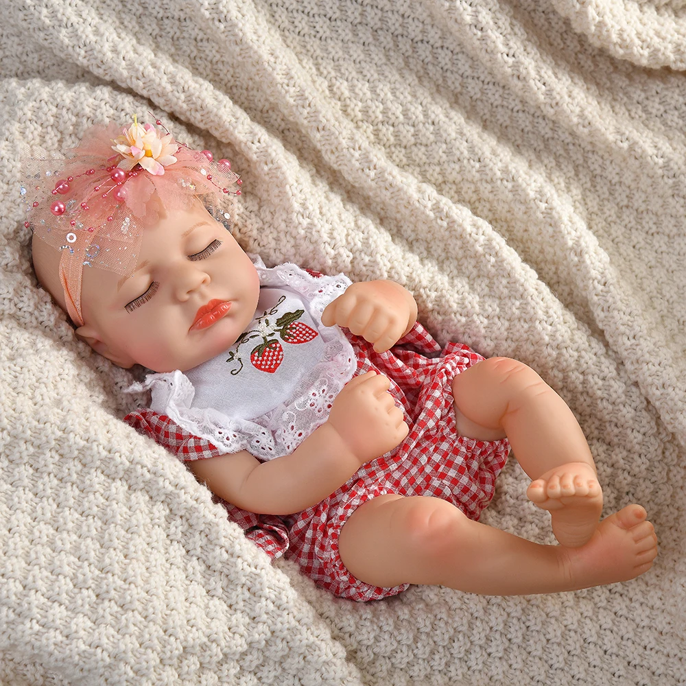 16 Inch Reborn Dolls For Cute 40cm Loulou Full Body Soft Vinyl Reborn Doll Lifelike Reborn Doll Toys Realistic Doll Toy For Gift