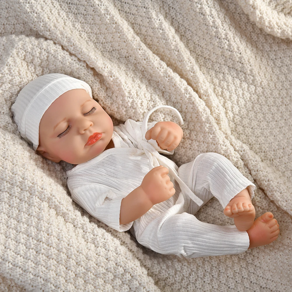 16 Inch Reborn Dolls For Cute 40cm Loulou Full Body Soft Vinyl Reborn Doll Lifelike Reborn Doll Toys Realistic Doll Toy For Gift