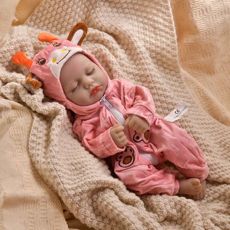 16 Inch Reborn Dolls For Cute 40cm Loulou Full Body Soft Vinyl Reborn Doll Lifelike Reborn Doll Toys Realistic Doll Toy For Gift