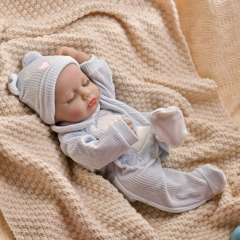 16 Inch Reborn Dolls For Cute 40cm Loulou Full Body Soft Vinyl Reborn Doll Lifelike Reborn Doll Toys Realistic Doll Toy For Gift