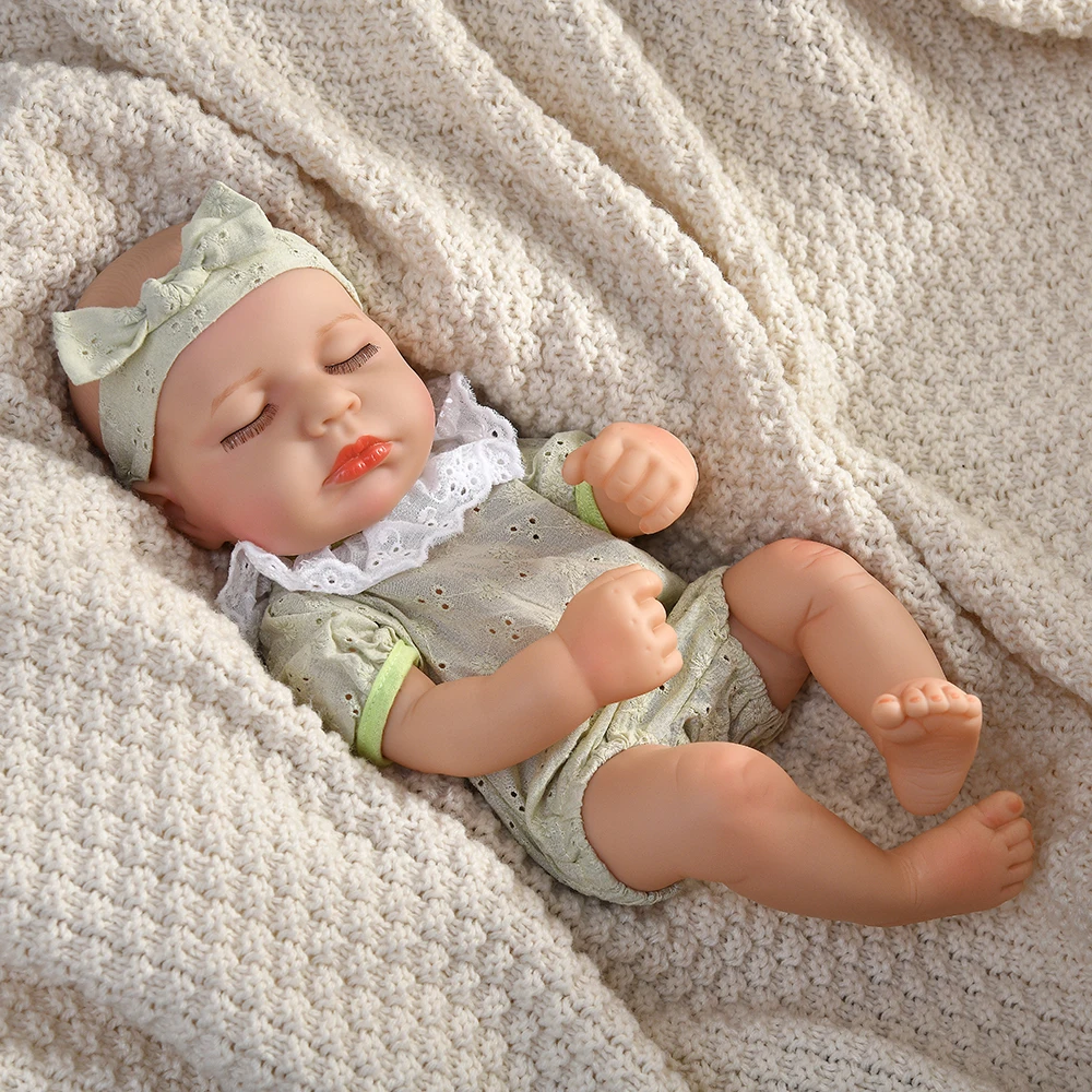 16 Inch Reborn Dolls For Cute 40cm Loulou Full Body Soft Vinyl Reborn Doll Lifelike Reborn Doll Toys Realistic Doll Toy For Gift