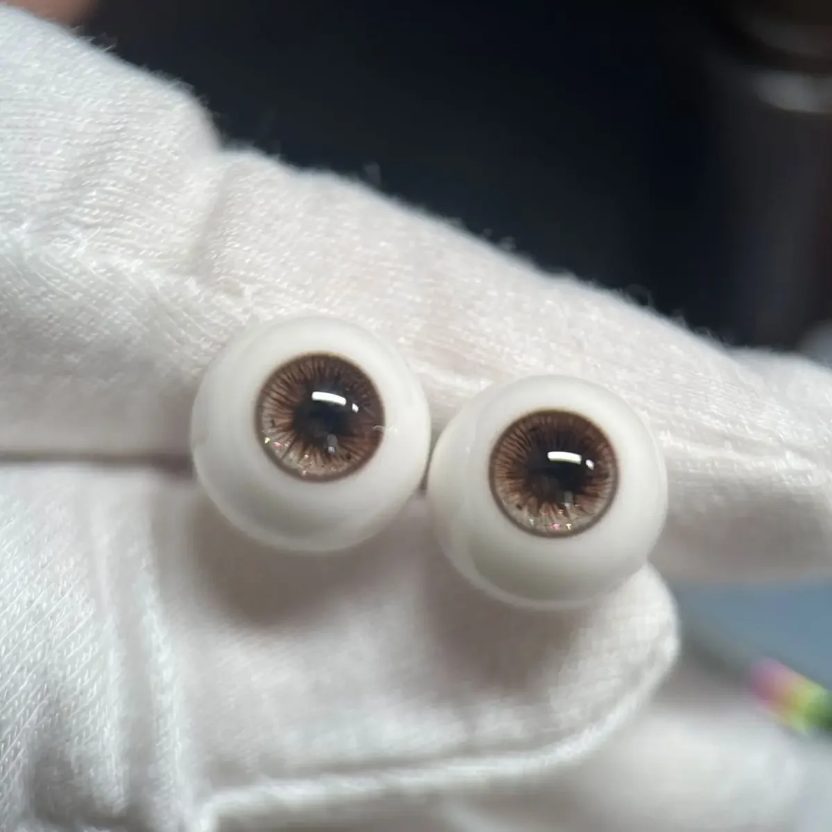 BJD Doll Eyes Resin 8/10/12/14/16/18mm DIY Handmade Doll Accessories Eyeball For 1/3 1/4 1/6 OB11 BJD Doll Plaster Eyes
