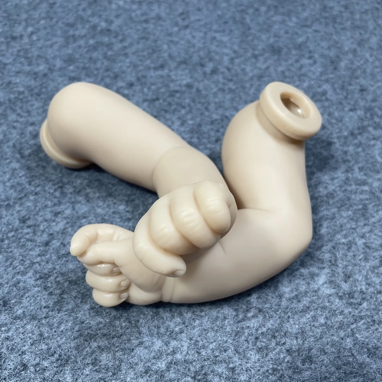 20 inch Unpainted Vinyl Reborn Baby Doll Kit Joleen Lifelike Newborn Reborn Baby Doll Mold Parts With Eyes