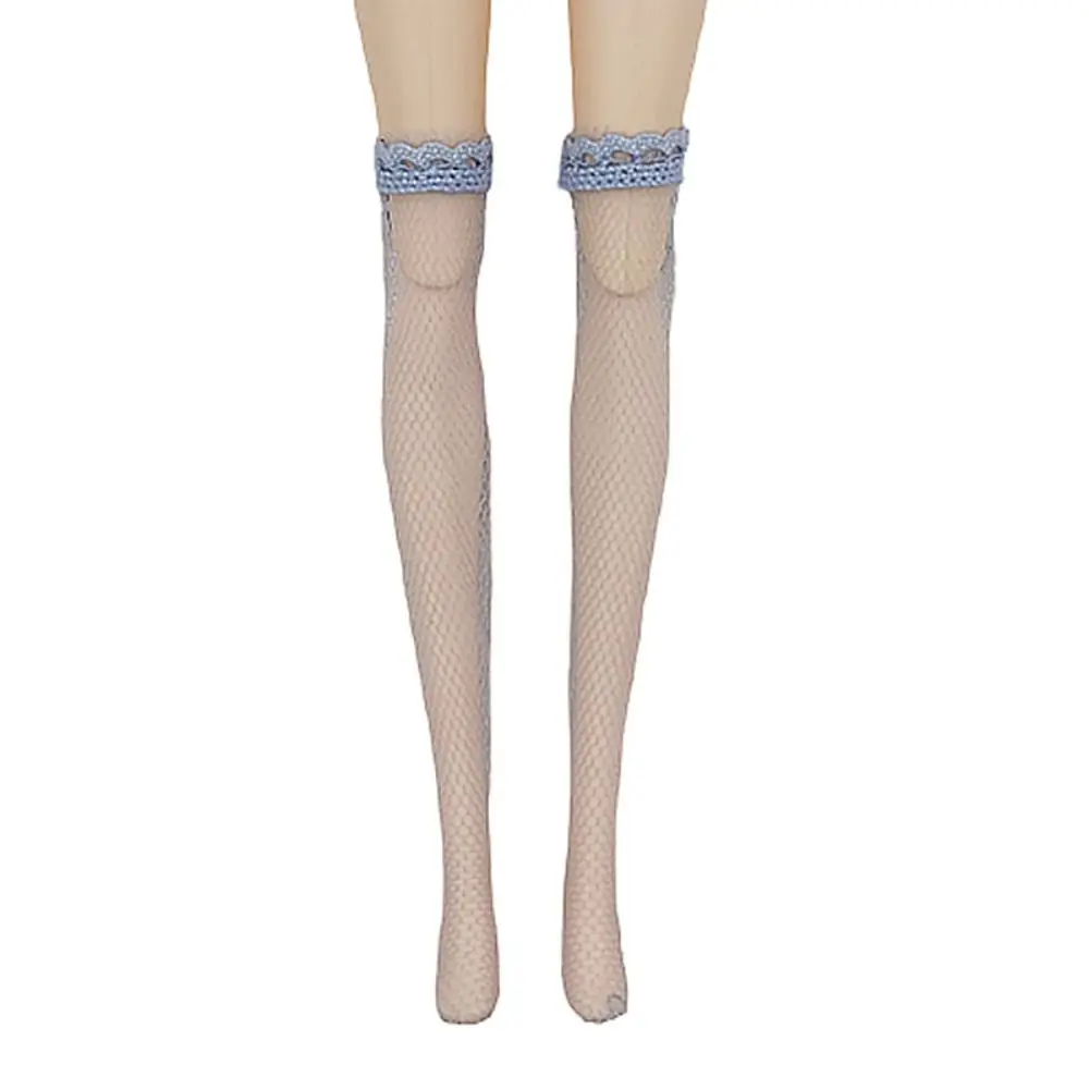 Fashion Handmade Lace Stockings Long 30cm Doll Socks Legging Casual Wear Accessories Dress Clothes for 1/6 Doll DIY Toys