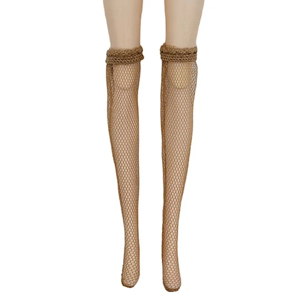 Fashion Handmade Lace Stockings Long 30cm Doll Socks Legging Casual Wear Accessories Dress Clothes for 1/6 Doll DIY Toys