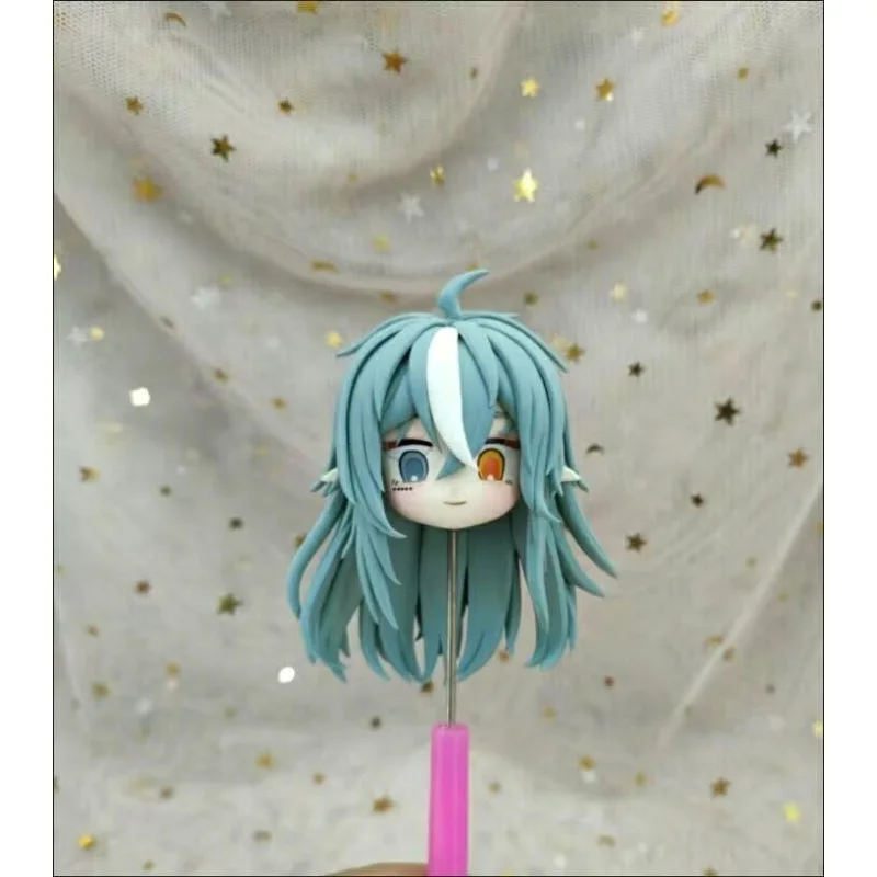 Custom Commission Ob11 Ob22 Hair Head Ultra Light Clay Handmade Customized Product Anime Game Cosplay Toy Accessories