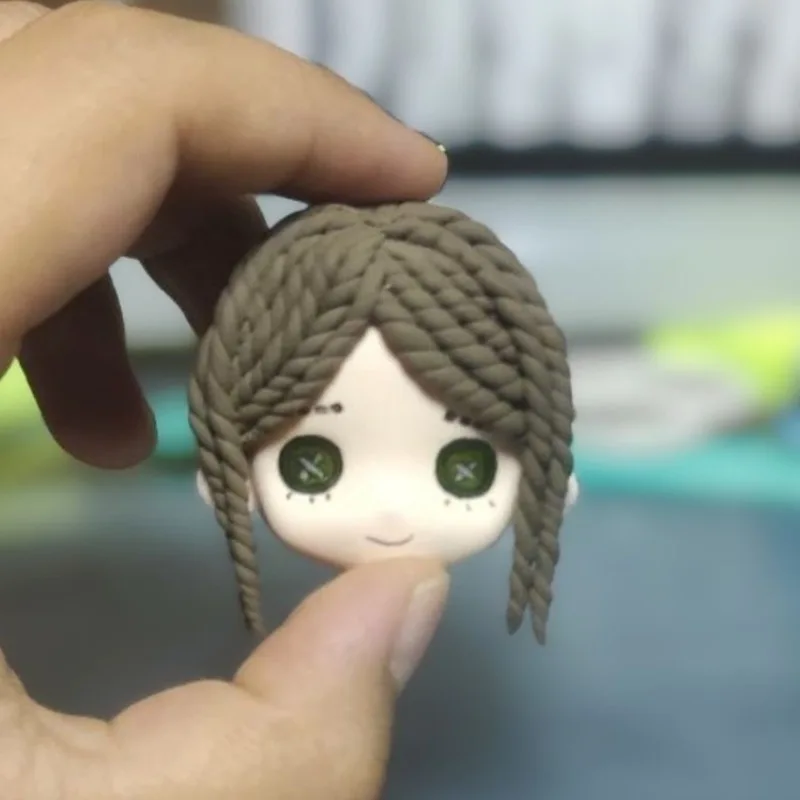 Custom Commission Ob11 Ob22 Hair Head Ultra Light Clay Handmade Customized Product Anime Game Cosplay Toy Accessories