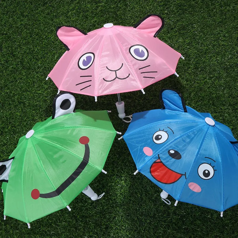 Doll Umbrella 1/3 1/4 Mini Umbrella Rain Gear For 18 Inch & 43cm Baby Doll Accessories Decoration