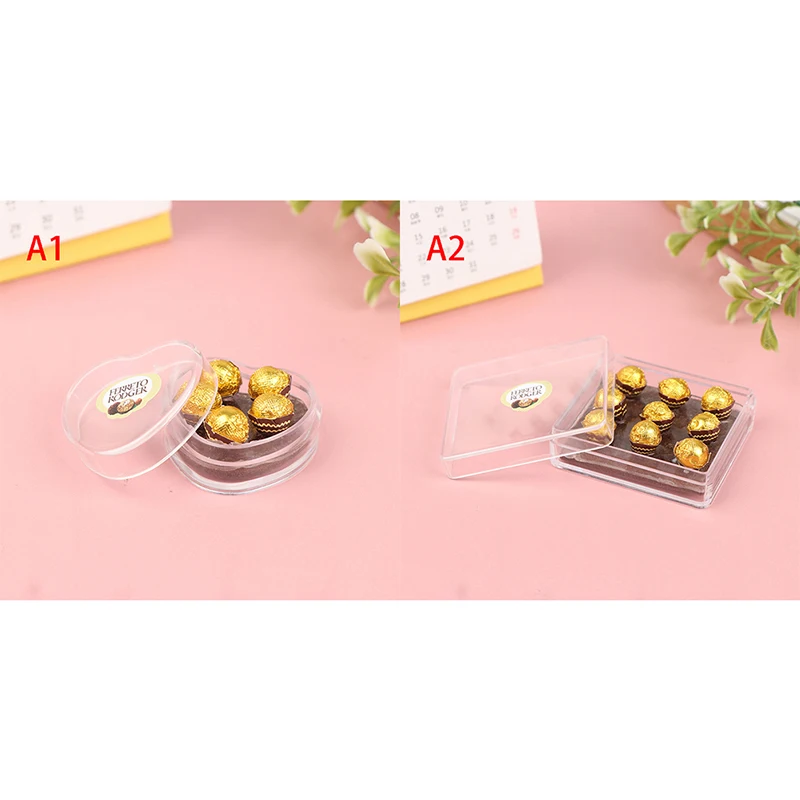 1:12 Dollhouse Miniature Chocolate Gift Box Model Food Toy Kitchen Accessories