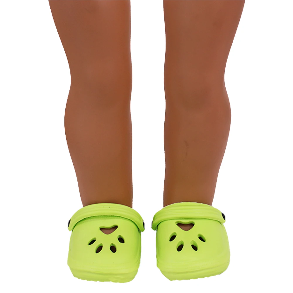 7 CM Doll Shoes Sandal For 43cm Baby Doll Clothes Accessories And 18 Inch American Doll Girl's Toys Our Generation