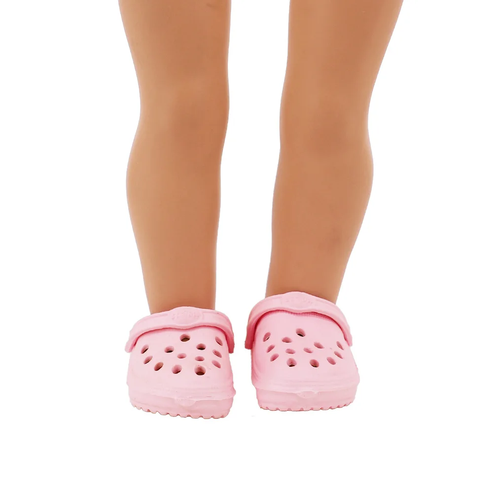7 CM Doll Shoes Sandal For 43cm Baby Doll Clothes Accessories And 18 Inch American Doll Girl's Toys Our Generation