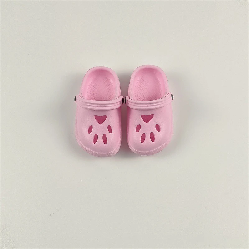 7 CM Doll Shoes Sandal For 43cm Baby Doll Clothes Accessories And 18 Inch American Doll Girl's Toys Our Generation