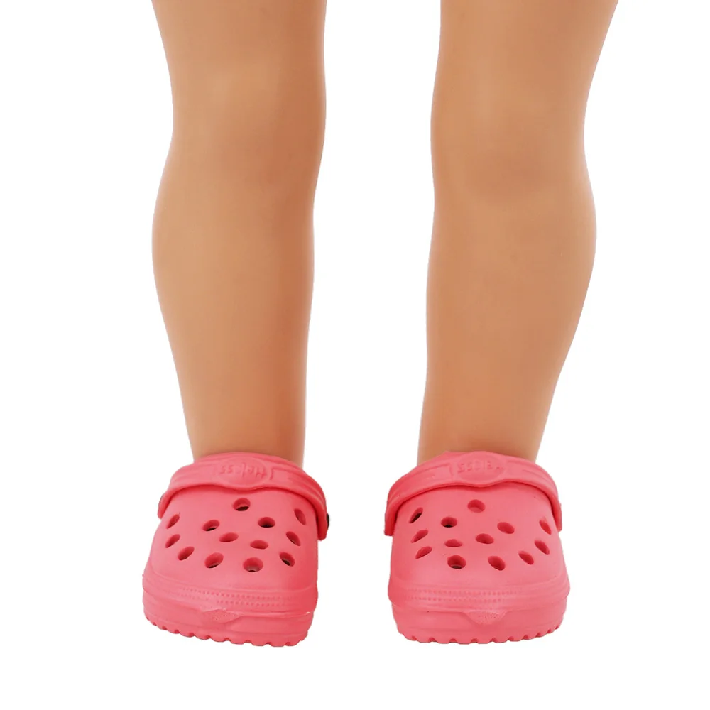 7 CM Doll Shoes Sandal For 43cm Baby Doll Clothes Accessories And 18 Inch American Doll Girl's Toys Our Generation