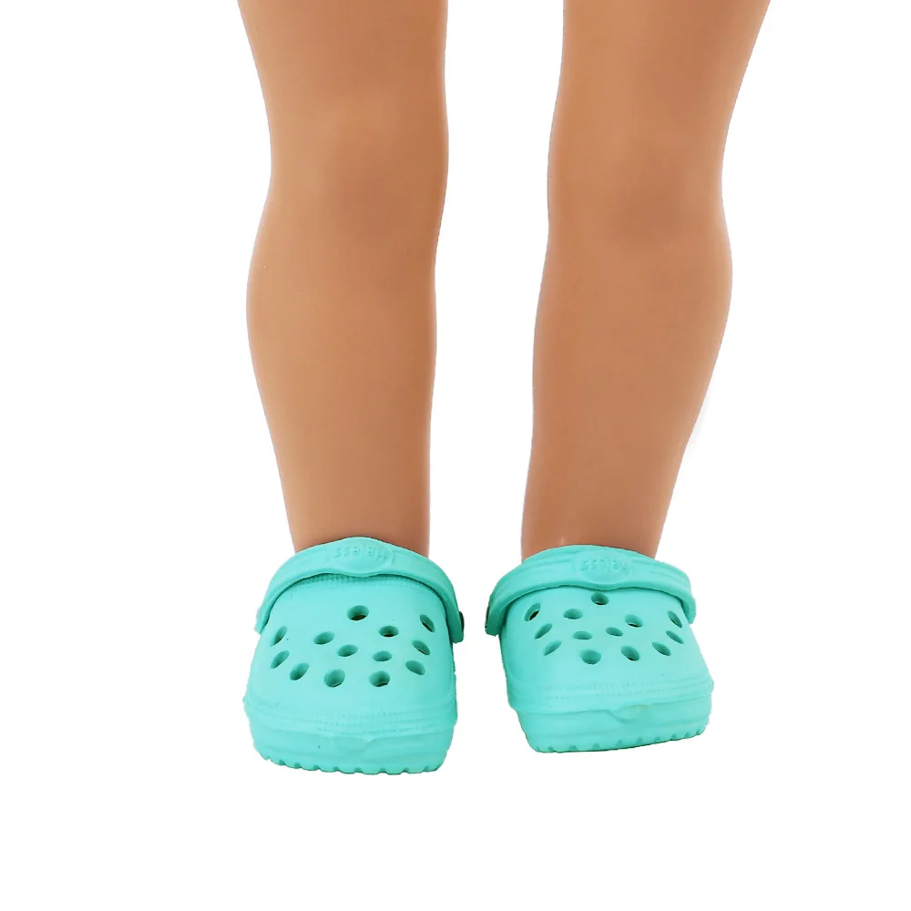 7 CM Doll Shoes Sandal For 43cm Baby Doll Clothes Accessories And 18 Inch American Doll Girl's Toys Our Generation
