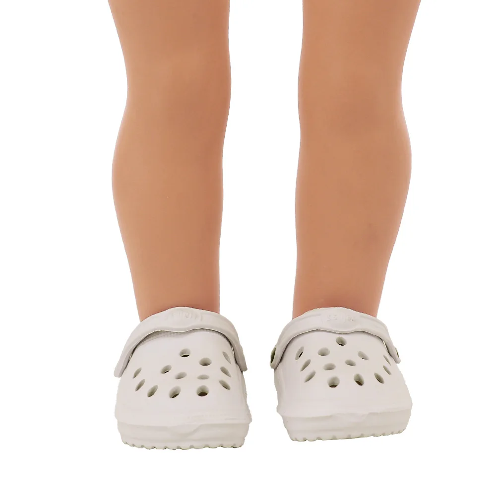 7 CM Doll Shoes Sandal For 43cm Baby Doll Clothes Accessories And 18 Inch American Doll Girl's Toys Our Generation