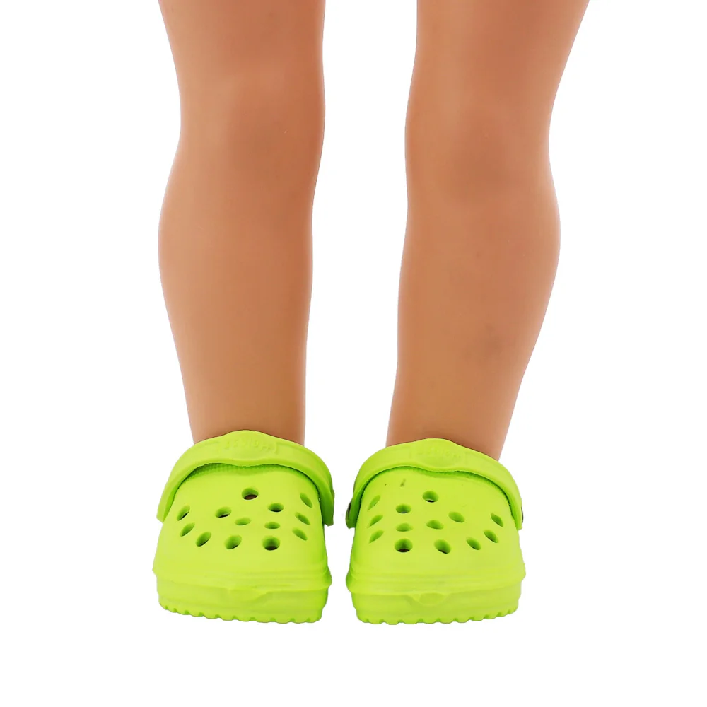 7 CM Doll Shoes Sandal For 43cm Baby Doll Clothes Accessories And 18 Inch American Doll Girl's Toys Our Generation