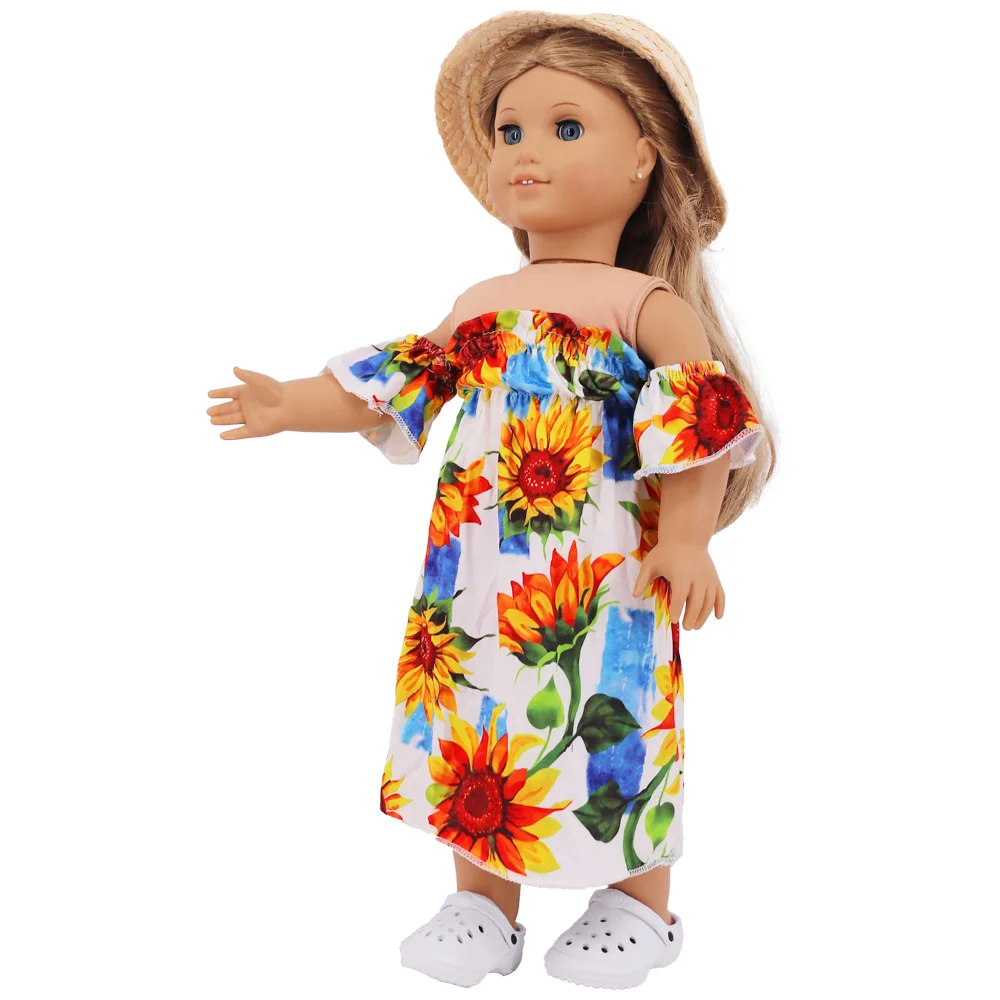 7 CM Doll Shoes Sandal For 43cm Baby Doll Clothes Accessories And 18 Inch American Doll Girl's Toys Our Generation