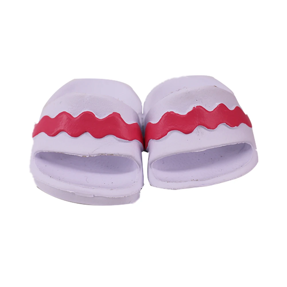 7 CM Doll Shoes Sandal For 43cm Baby Doll Clothes Accessories And 18 Inch American Doll Girl's Toys Our Generation