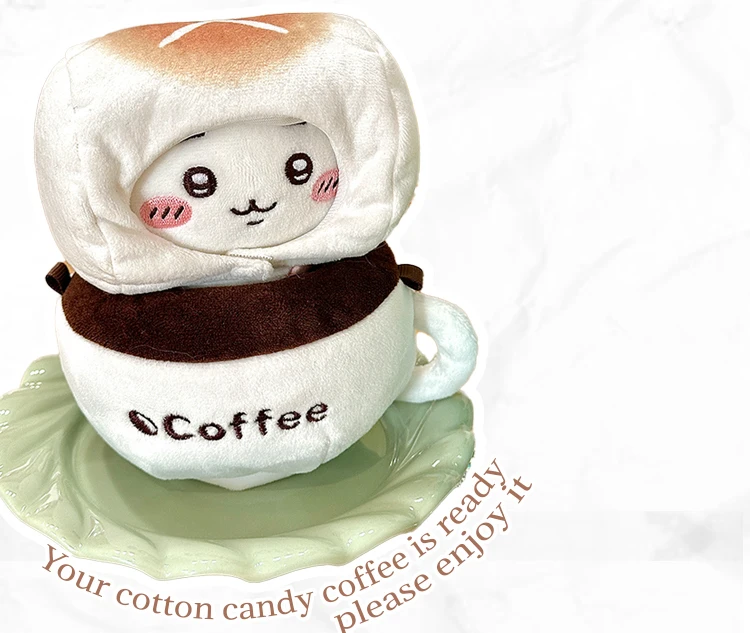 10cm Doll Clothes Toy Summer Dessert House Series Nuno Plush Versatile Single Item Set Accessories Head Cover Prop Cute Plush