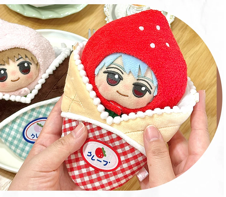10cm Doll Clothes Toy Summer Dessert House Series Nuno Plush Versatile Single Item Set Accessories Head Cover Prop Cute Plush