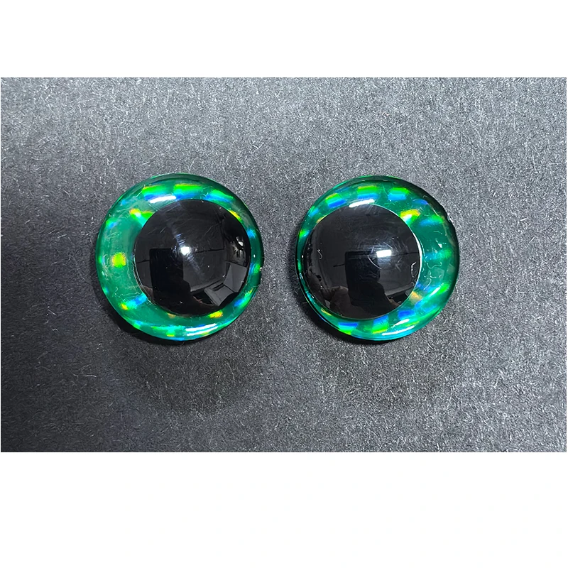 3D Glitter Eyes Diy Accessories Colored Safety Eyes For Amigurumis Crochet Dolls Plastic Doll Findings 12mm/14mm/16mm/18mm/20mm