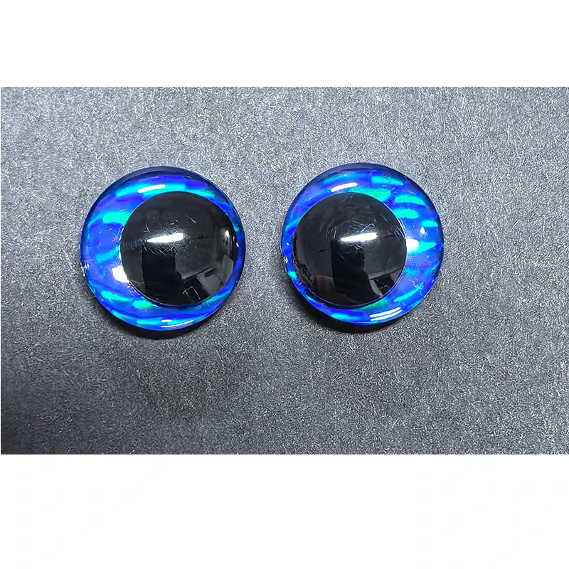 3D Glitter Eyes Diy Accessories Colored Safety Eyes For Amigurumis Crochet Dolls Plastic Doll Findings 12mm/14mm/16mm/18mm/20mm