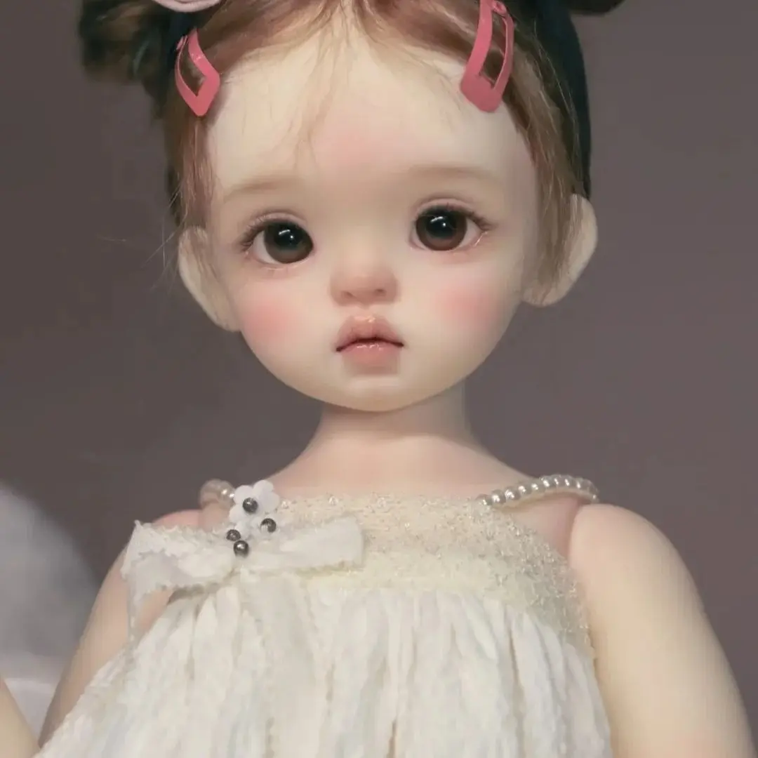 New 25cm Big Head Girl 1/6 Q-baby SD BJD doll Resin Toy Birthday Gift Makeup Free Shipping from Stock