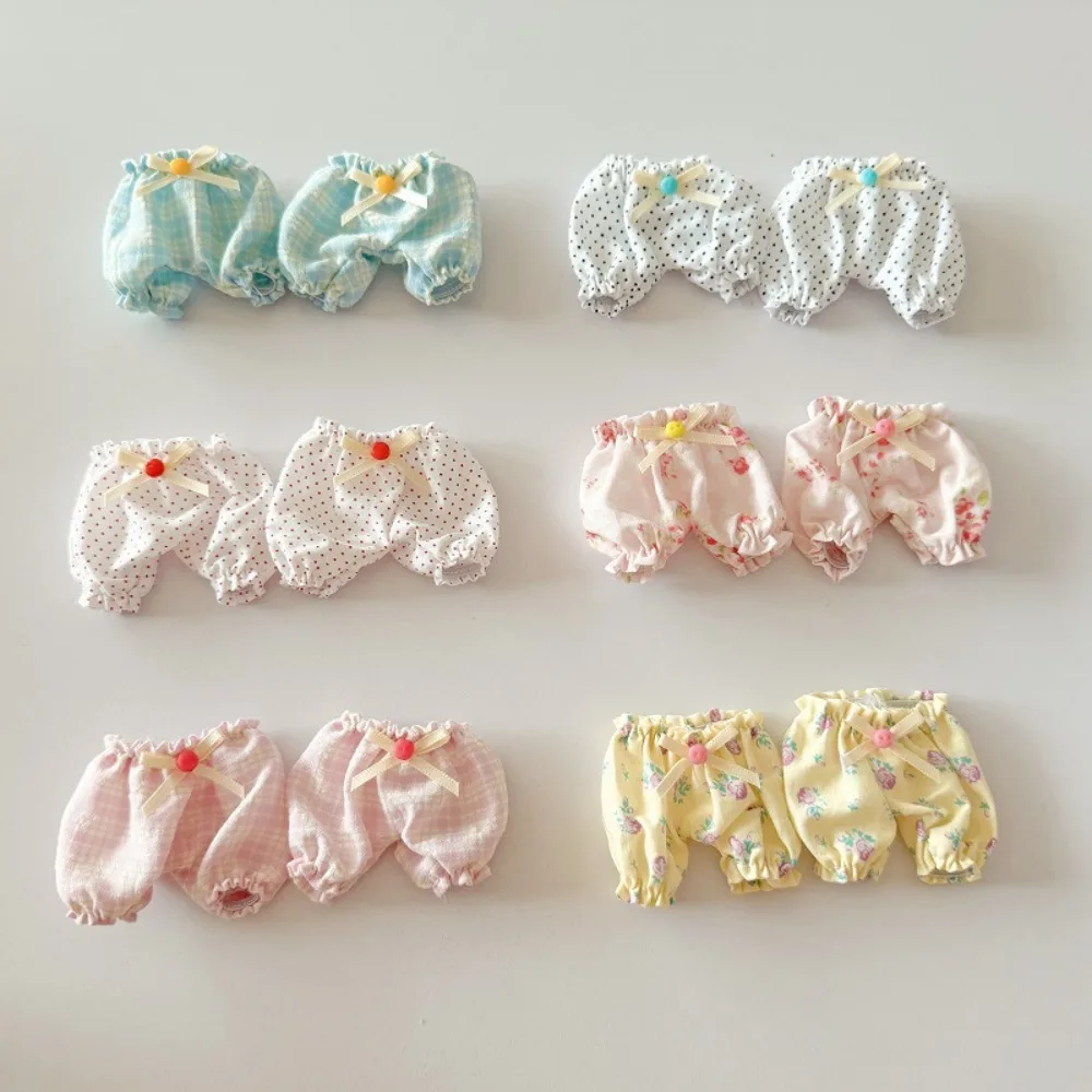 Small Fresh Cute Style Doll Clothes 10-15cm Cotton Doll Shorts Doll Pants Handmade Doll Clothes Pants Accessories