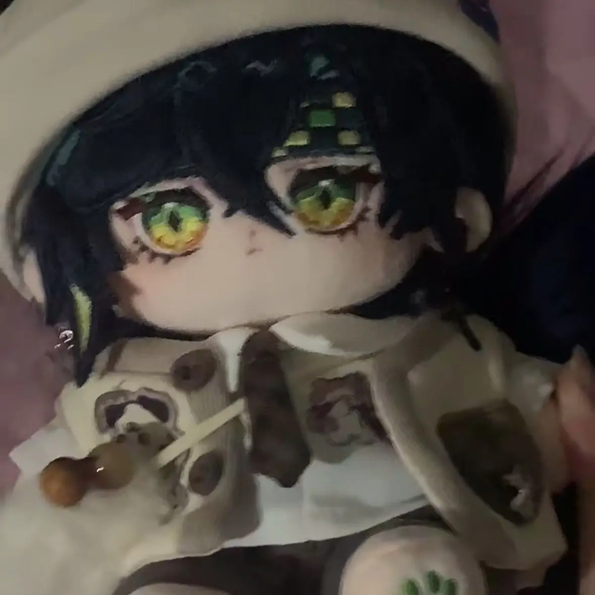 Anime Genshin Impact Kinich Plush Stuffed Doll Body Cosplay Game Cartoon Stuffed Dress Up Toy Figures Dolls Xmas Gift 20cm