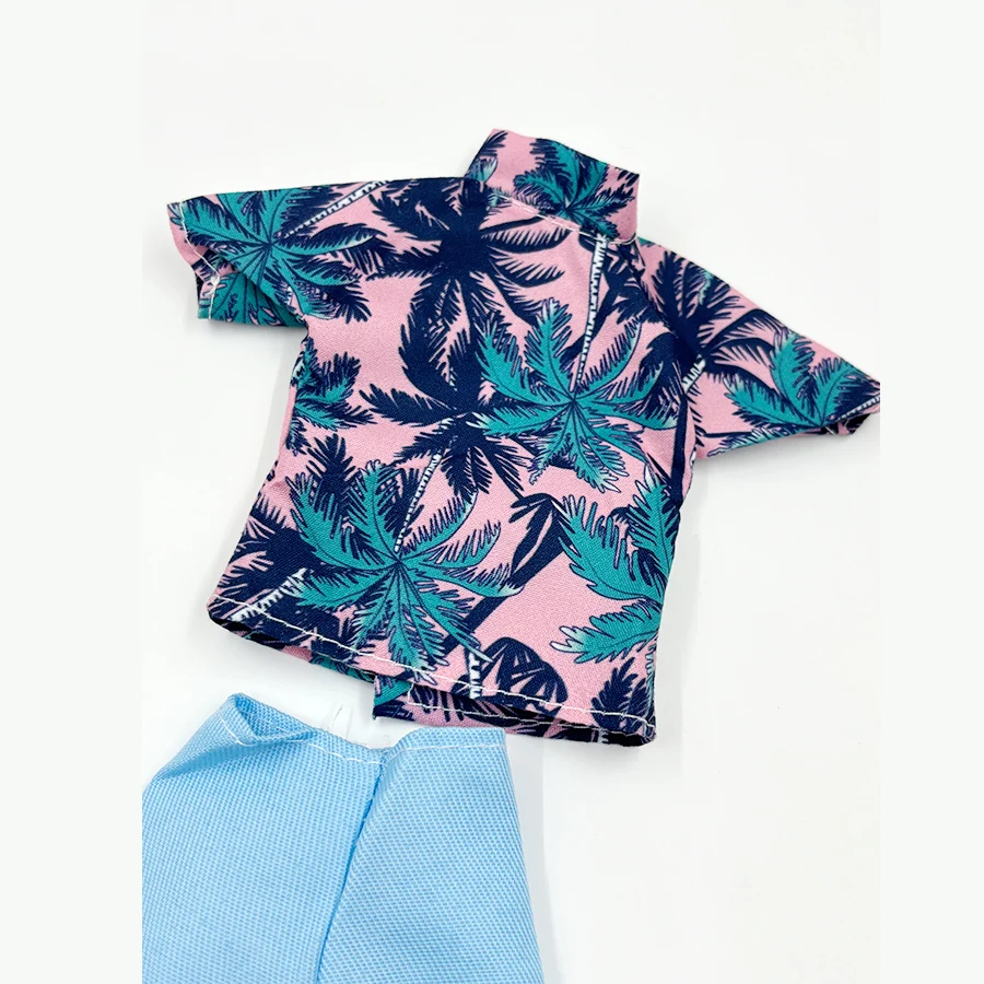 4pcs Fashion Doll Clothes Set - 12'' Cotton Accessories, Casual Style, Includes Jackets, Shirts, Pants, and Hats, Perfect Gift