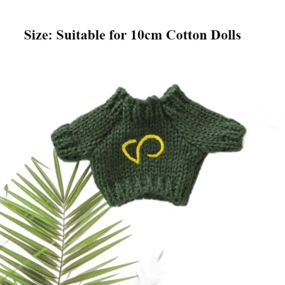 New Fashion Doll Sweaters Winter Multistyles Sweaters Outfits Warm Tops for 10cm Cotton Doll/for Idol Dolls