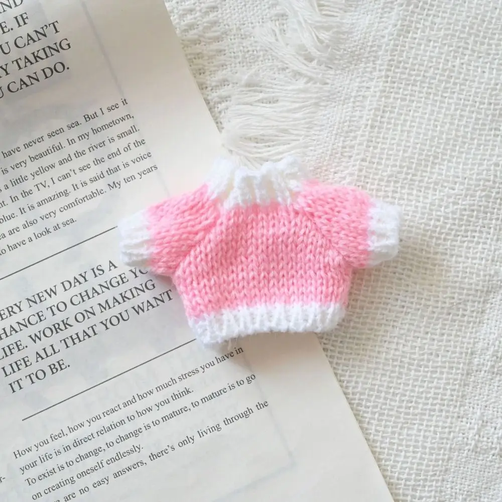 New Fashion Doll Sweaters Winter Multistyles Sweaters Outfits Warm Tops for 10cm Cotton Doll/for Idol Dolls