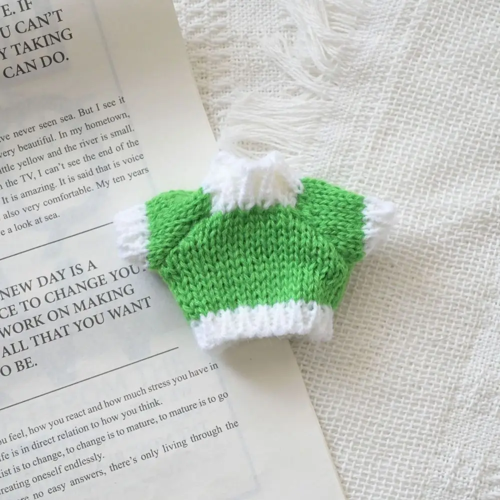 New Fashion Doll Sweaters Winter Multistyles Sweaters Outfits Warm Tops for 10cm Cotton Doll/for Idol Dolls