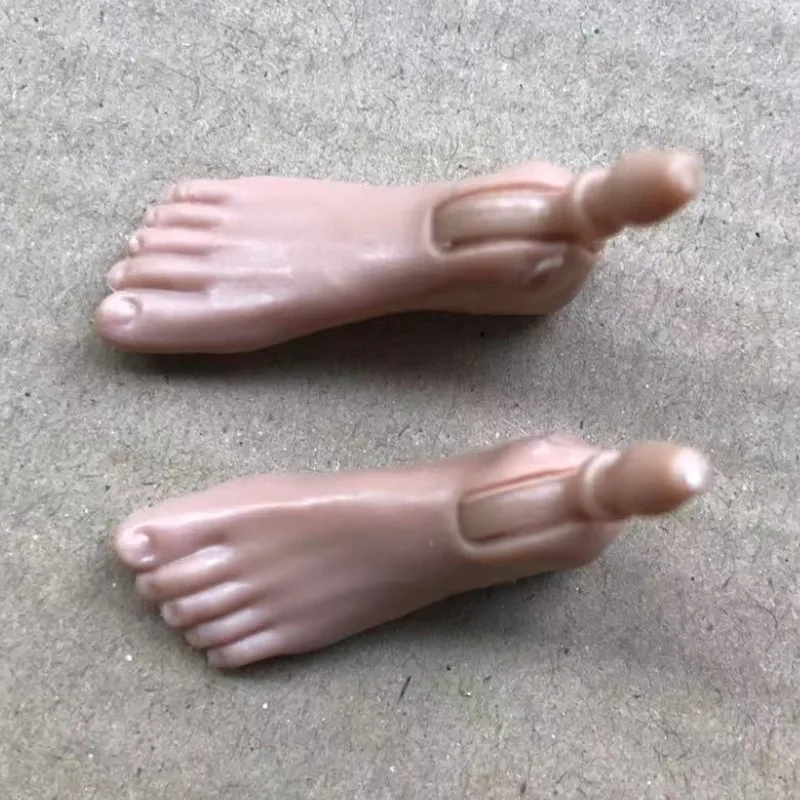 MENGF Doll Hands Feet 1/6 Doll Parts Beige Latin Dark Brown Doll Accessories DIY Dressing Doll Decors Hands Legs Feet