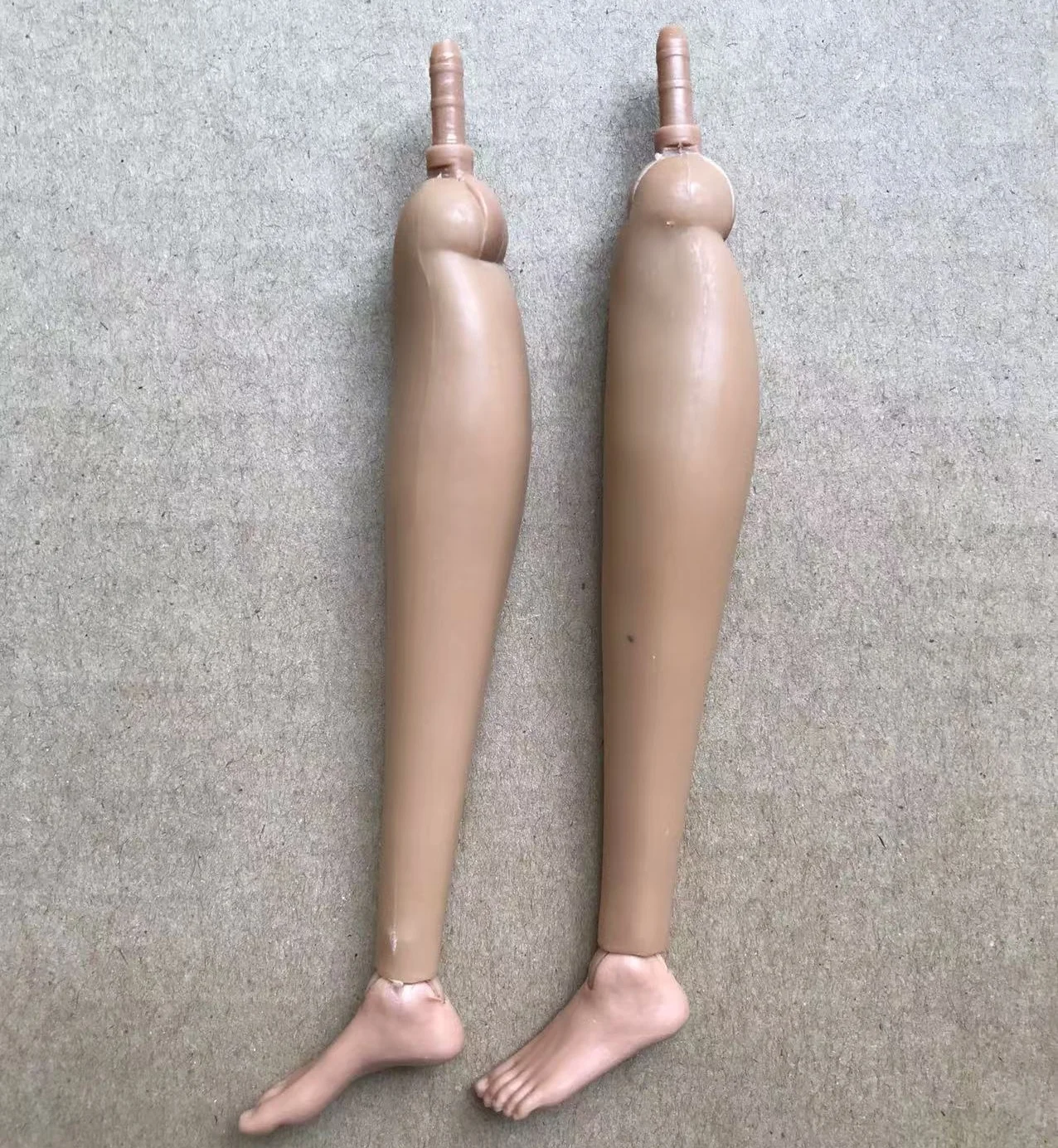 MENGF Doll Hands Feet 1/6 Doll Parts Beige Latin Dark Brown Doll Accessories DIY Dressing Doll Decors Hands Legs Feet
