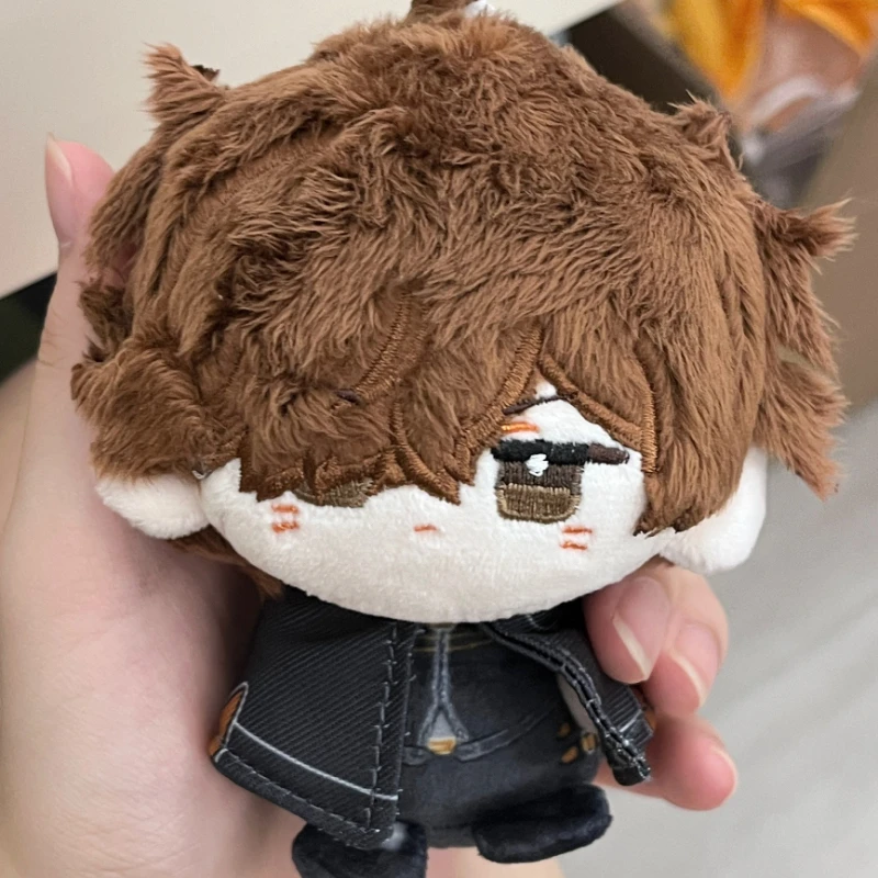 12cm Anime Girls Takanashi Rikka Kawaii Cosplay Cotton Dango Doll Keychain Bags Pendant Mini Soft Plushies Toy Figures Fans Gift