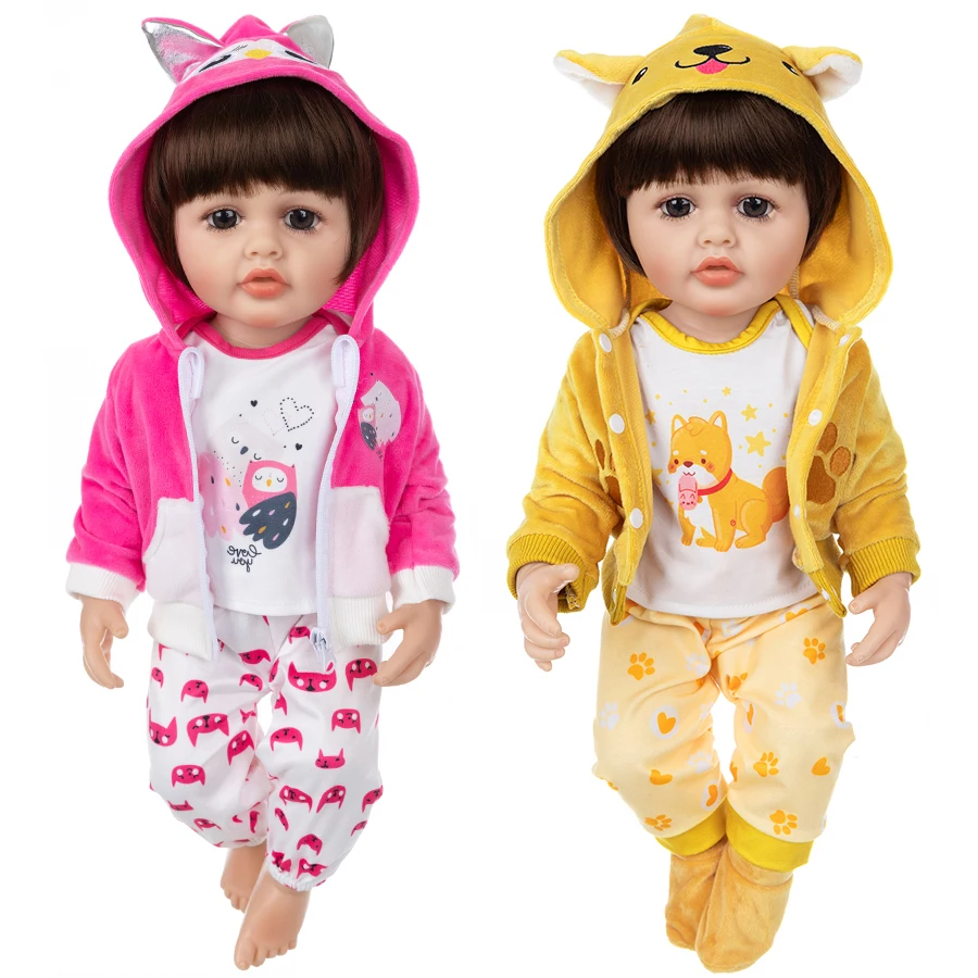 2025 New Lovely Jumpsuits For 20-22 Inch Baby Reborn Doll 50-55cm Doll Clothes And Accessories