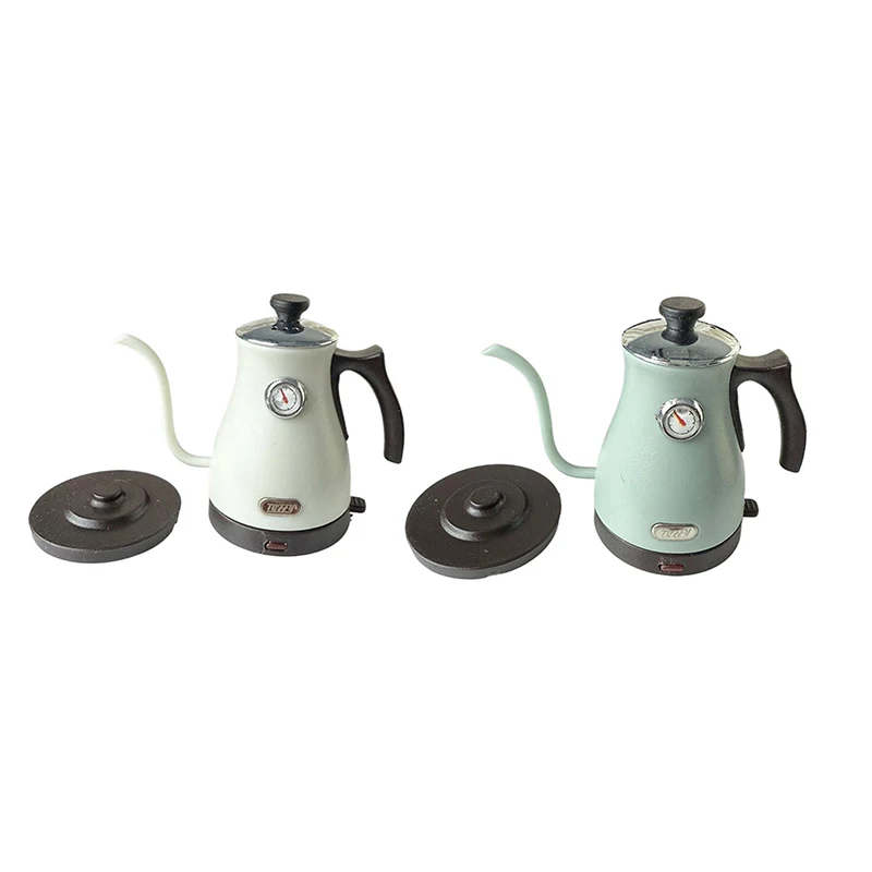 Dollhouse Miniature Toy Simulated Teakettle Model Ornament Scene Decor Toys Dollhouse Kitchen Furniture Accessories Props