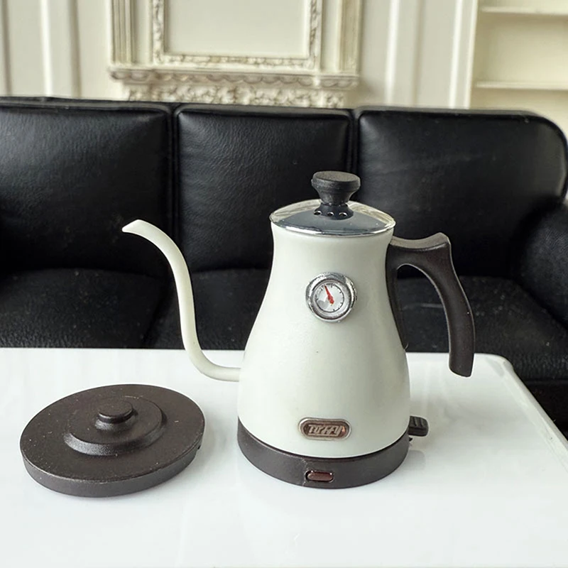 Dollhouse Miniature Toy Simulated Teakettle Model Ornament Scene Decor Toys Dollhouse Kitchen Furniture Accessories Props