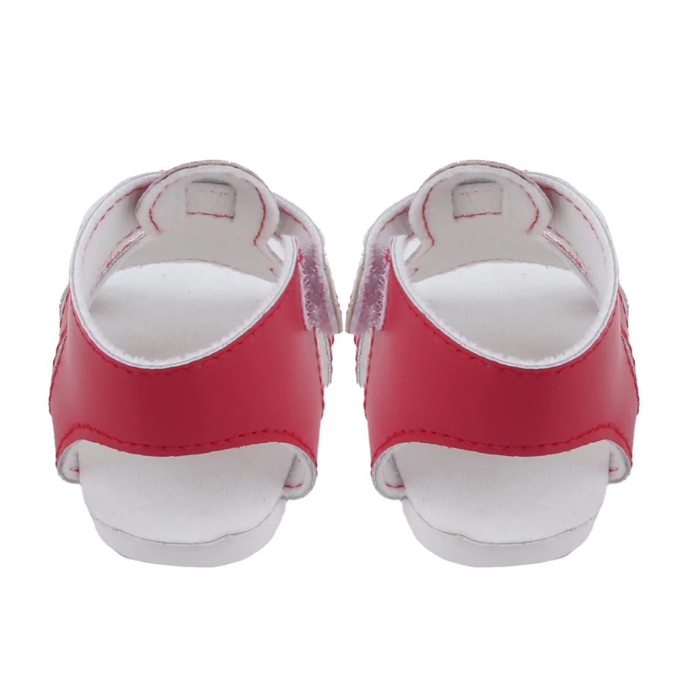 55cm Reborn Girl Doll Shoes Cute 8cm Summer Sandal For 22 Inch Baby New Doll House Accessories Toy