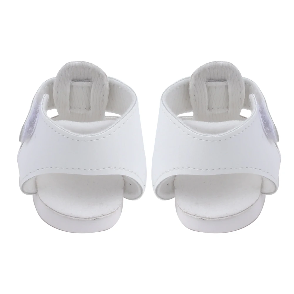 55cm Reborn Girl Doll Shoes Cute 8cm Summer Sandal For 22 Inch Baby New Doll House Accessories Toy