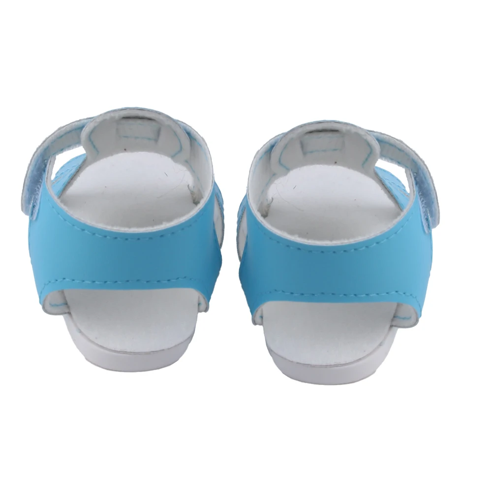 55cm Reborn Girl Doll Shoes Cute 8cm Summer Sandal For 22 Inch Baby New Doll House Accessories Toy