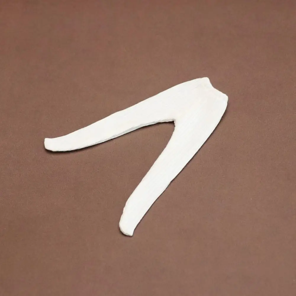 New Cotton Leggings for 1/6 BJD Dolls Elastic Knitted Pants Mini Leggings Socks Clothes for 30cm Dolls DIY Accessories